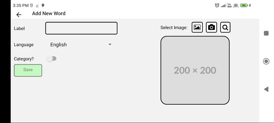 Adding a word on a phone